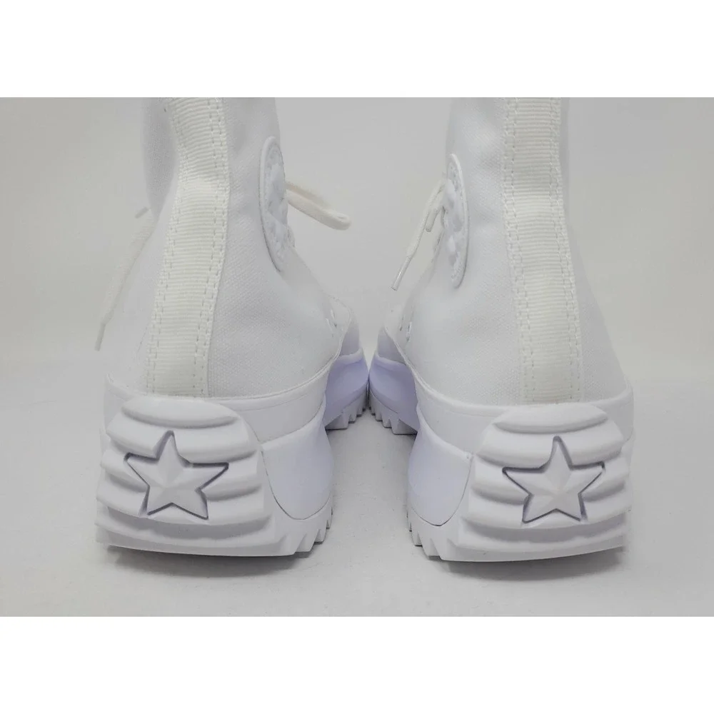 Converse Men's Run Star Hiker Hi-Top All White Sneaker Boots 170777C‎ NEW 9.5